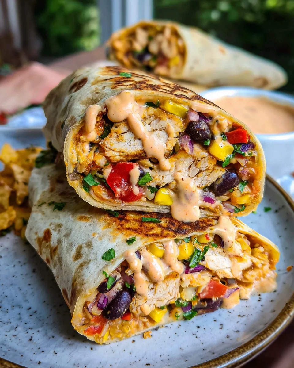 Southwest Chicken Wrap
