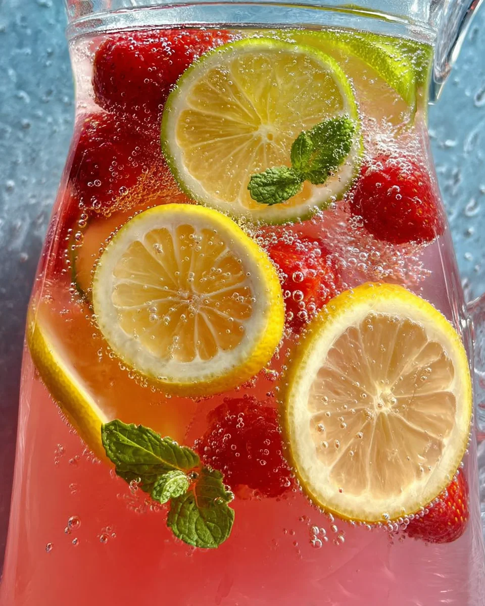 Sparkling Lemonade Punch Recipe