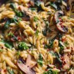 Spinach Mushroom Orzo 23 Spinach Mushroom Orzo