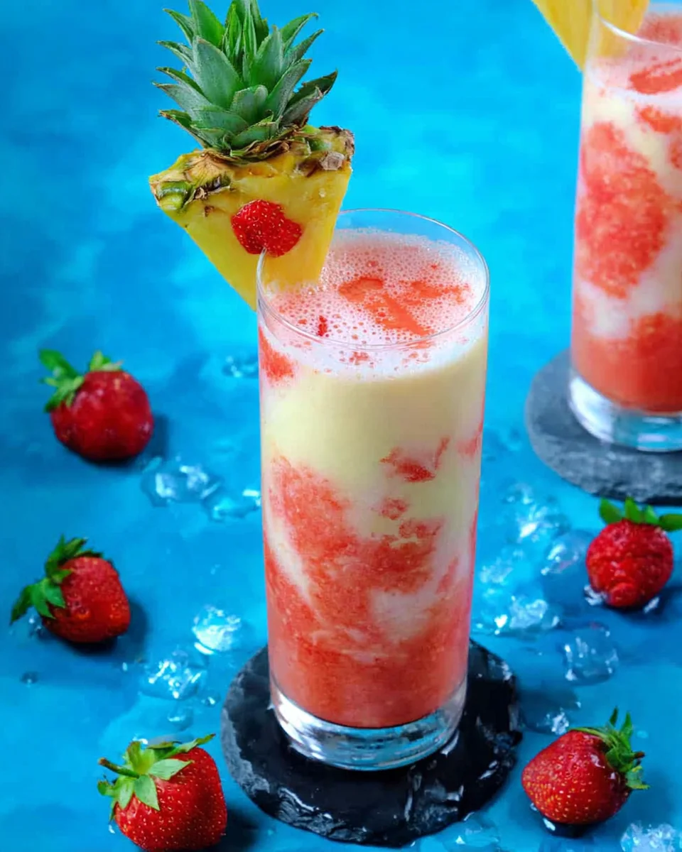 Strawberry Colada Splash