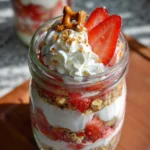 Strawberry Pretzel Salad Parfaits