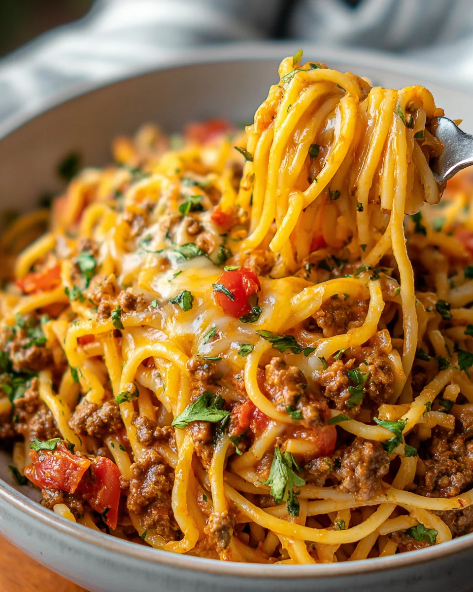 Taco Spaghetti