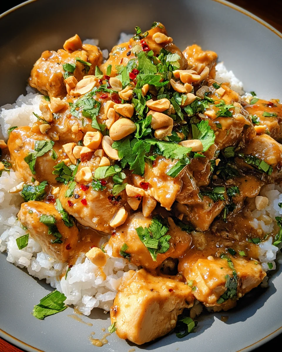 Thai Peanut Chicken