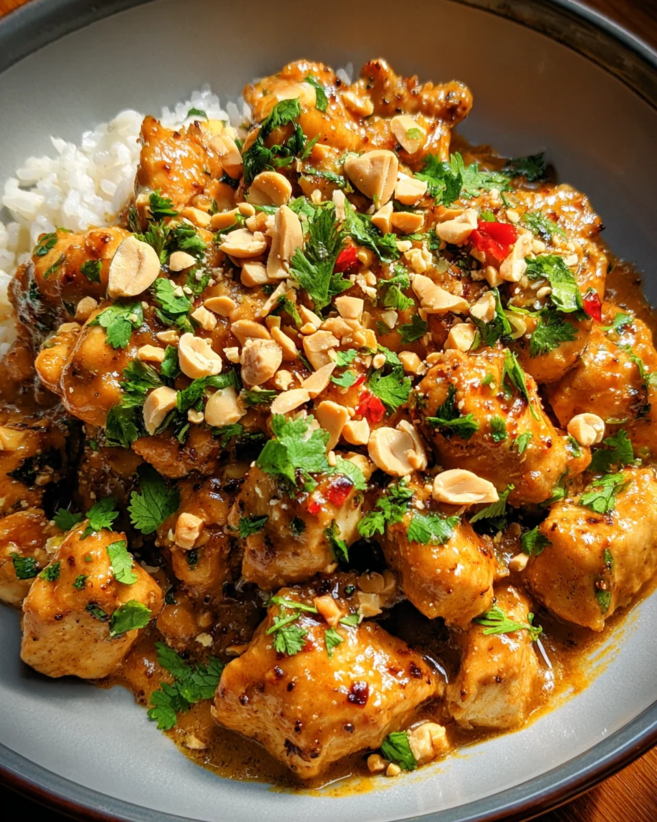 Thai Peanut Chicken 27 Thai