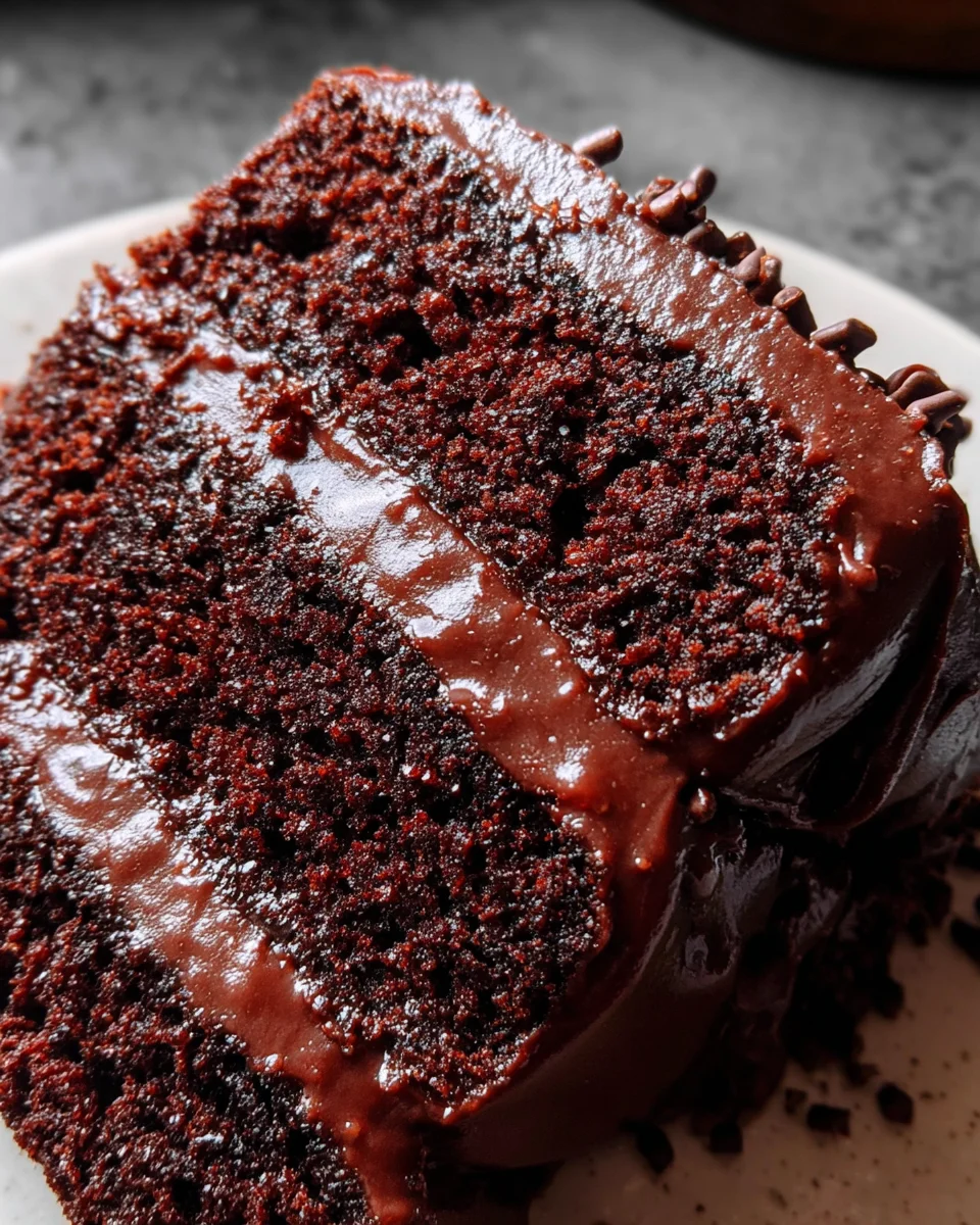 The Best Vegan Chocolate Cake
