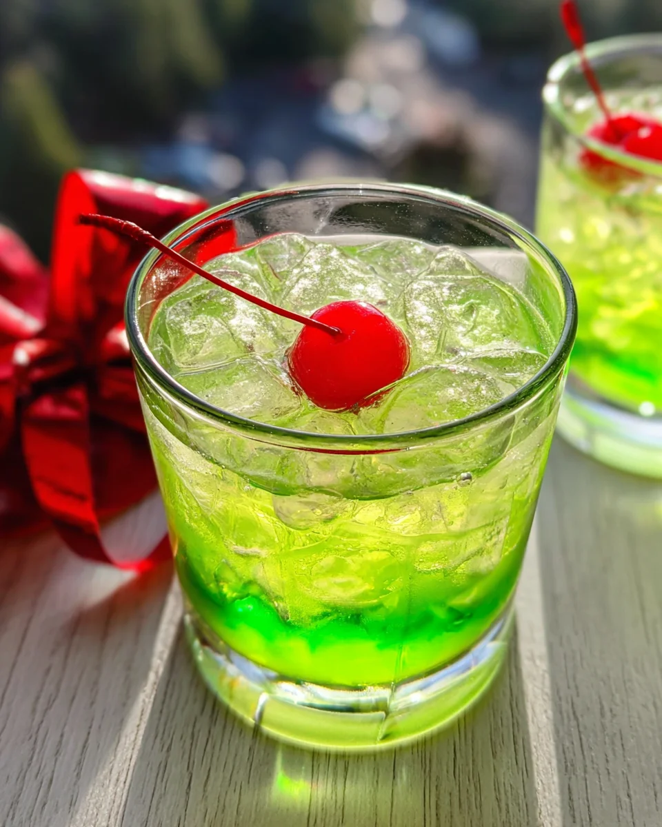 The Grinch Cocktail