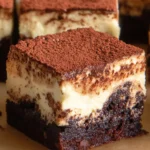 Tiramisu Brownies