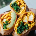 Tofu Scramble Wrap