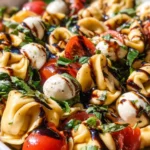 Tortellini Caprese Salad