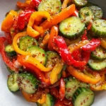 Viral TikTok Cucumber & Bell Pepper Salad 16 Viral TikTok Cucumber & Bell Pepper Salad