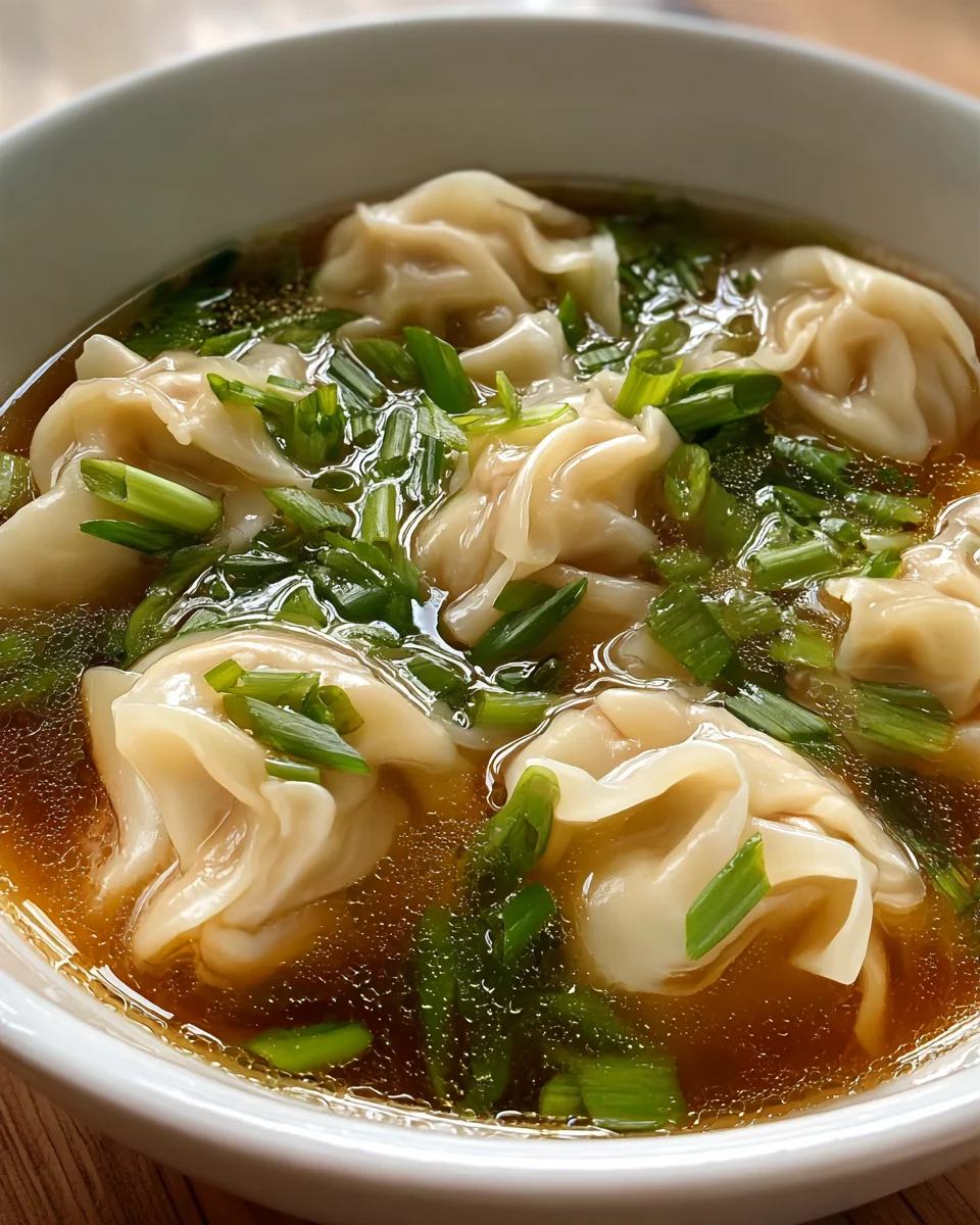 Wonton Soup Recipe