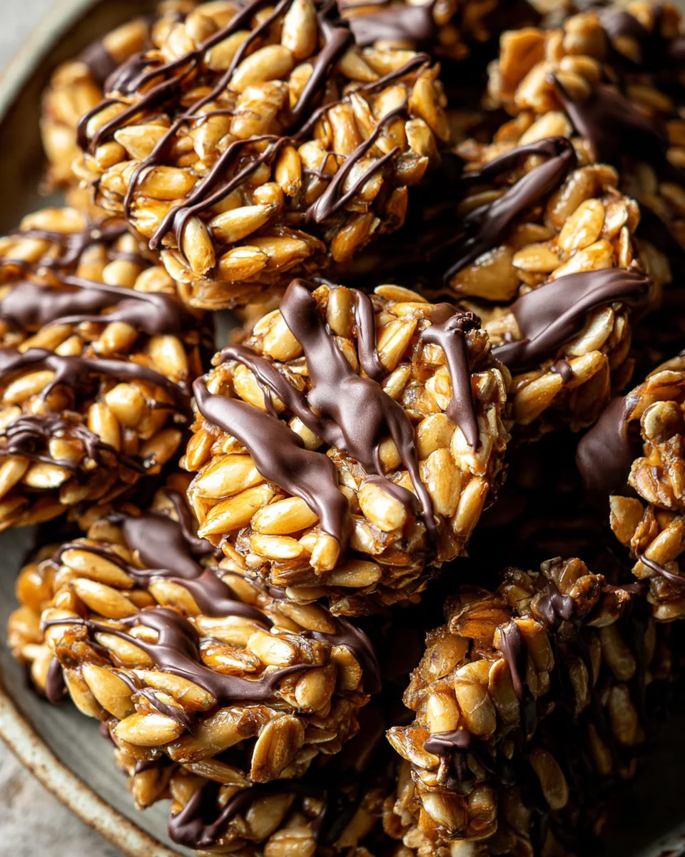 4-Ingredient Sunflower Seed Chocolate Bites