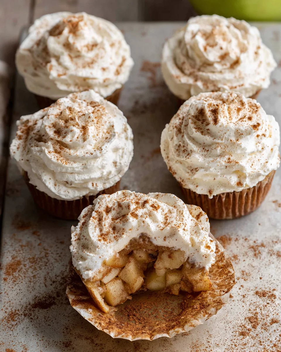 Apple Pie Cupcakes