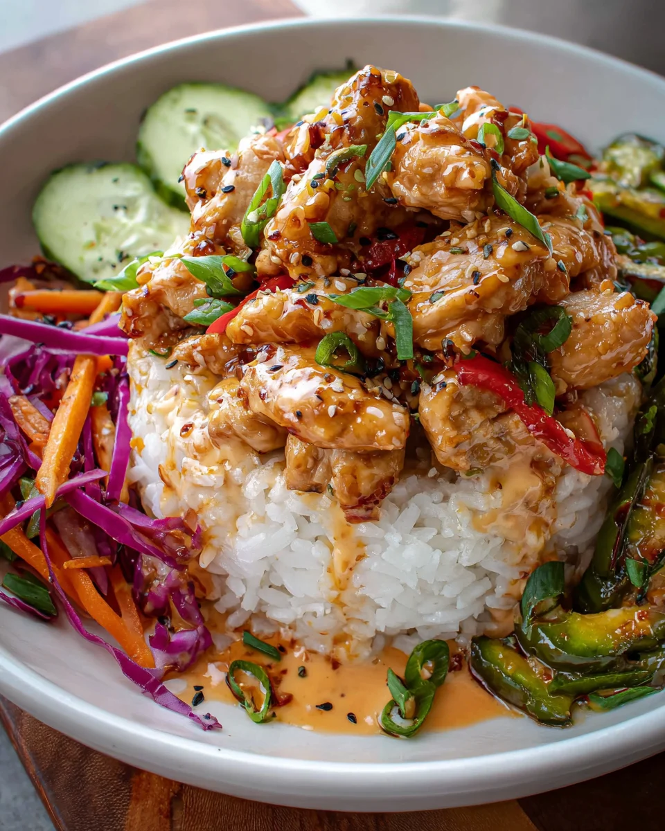 Bang Bang Chicken Bowl