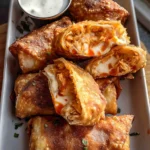 Buffalo Chicken Egg Rolls