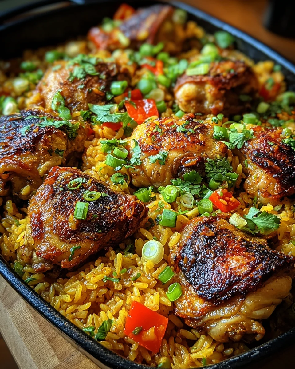 Caribbean Chicken and Rice
