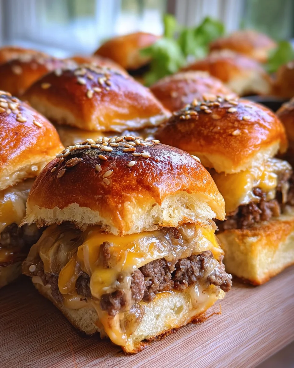 Cheeseburger Sliders