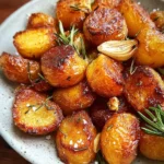 Crispy Roast Potatoes with Rosemary and Garlic - Whole30