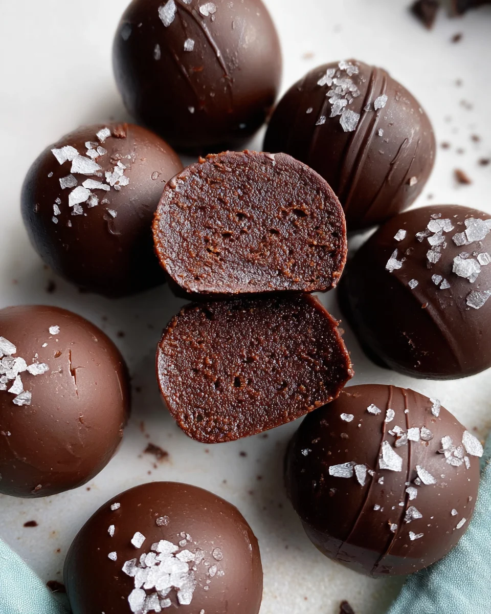 Dark Chocolate Protein Balls (No Bake, Low Carb)