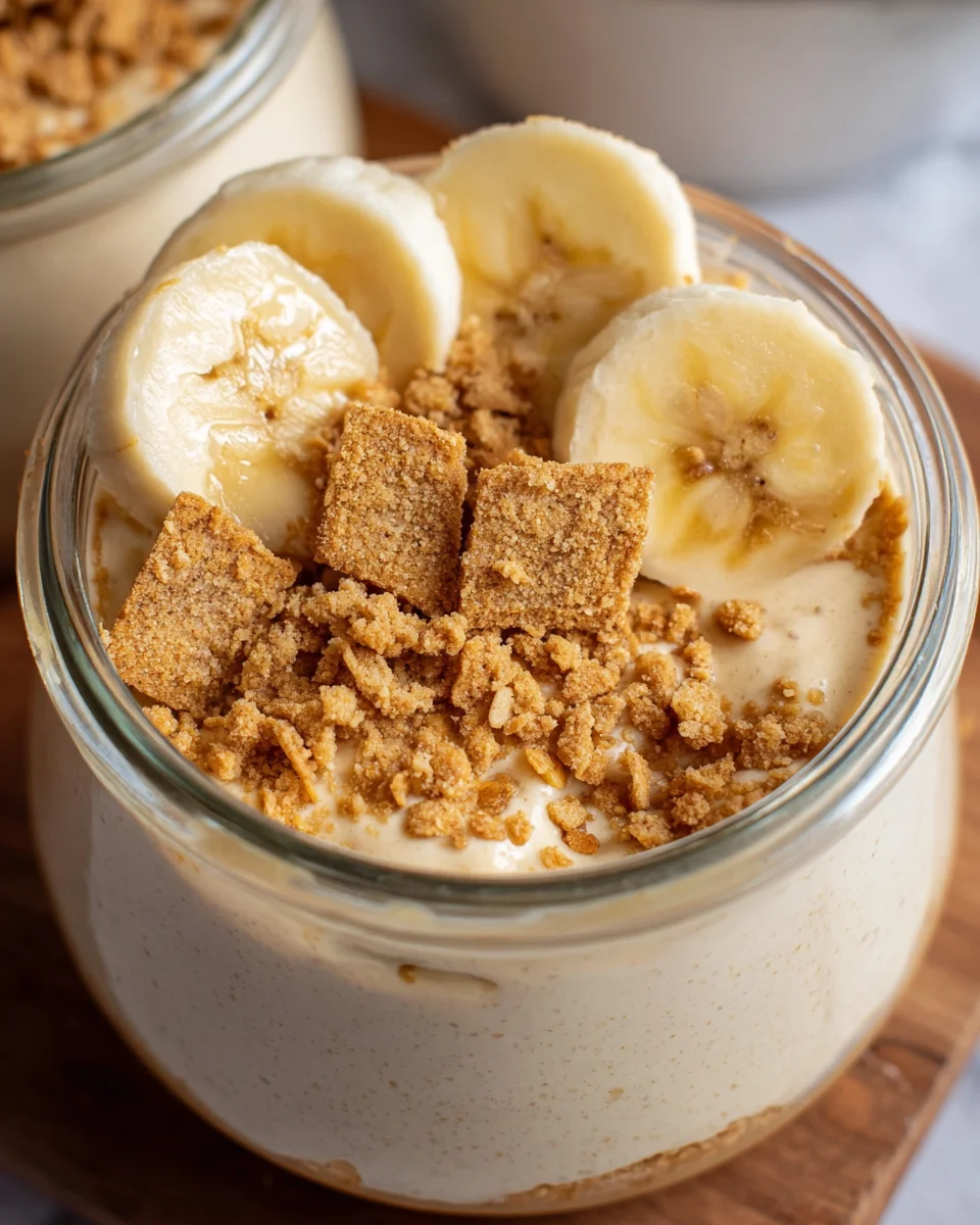 Easy Protein Banana Pudding
