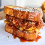 French Toast Fried Chicken Sandwich