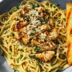 Garlic Butter Chicken Pasta