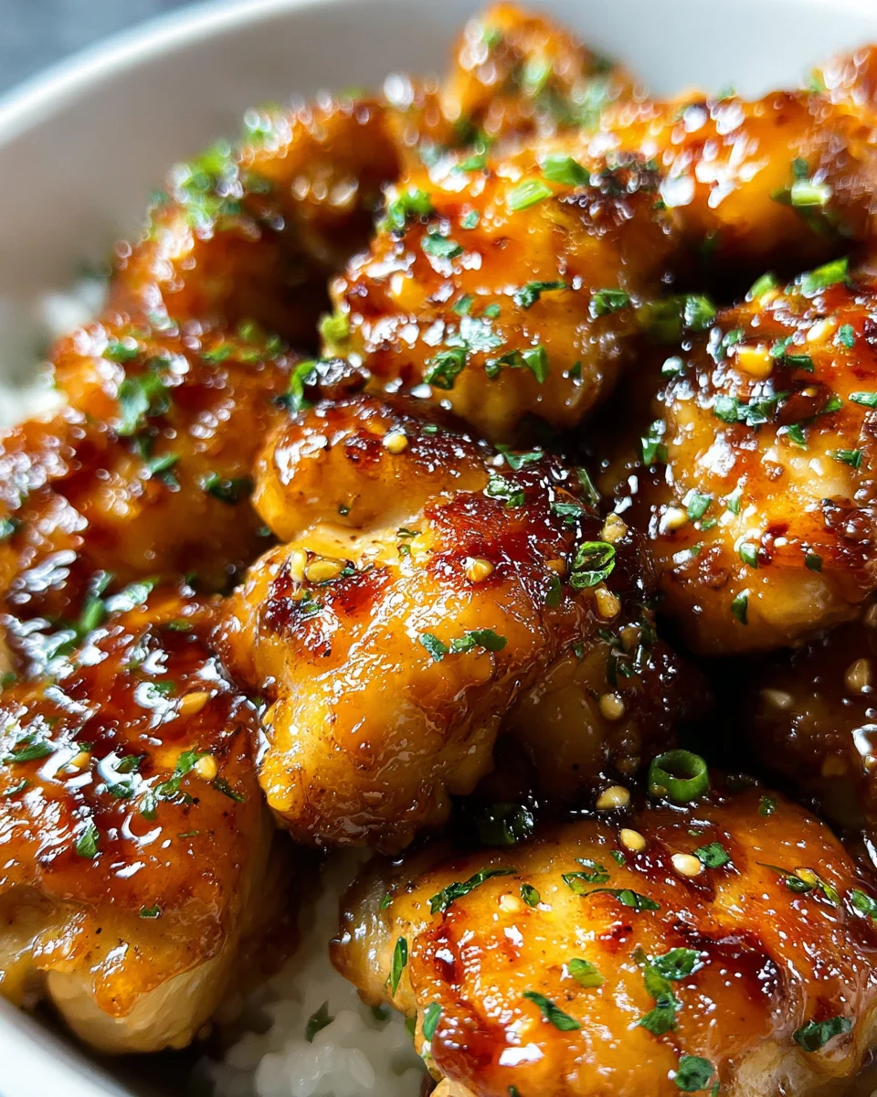 Honey Garlic Chicken Recipe