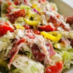 Italian Grinder Salad (Chopped Sub Salad)