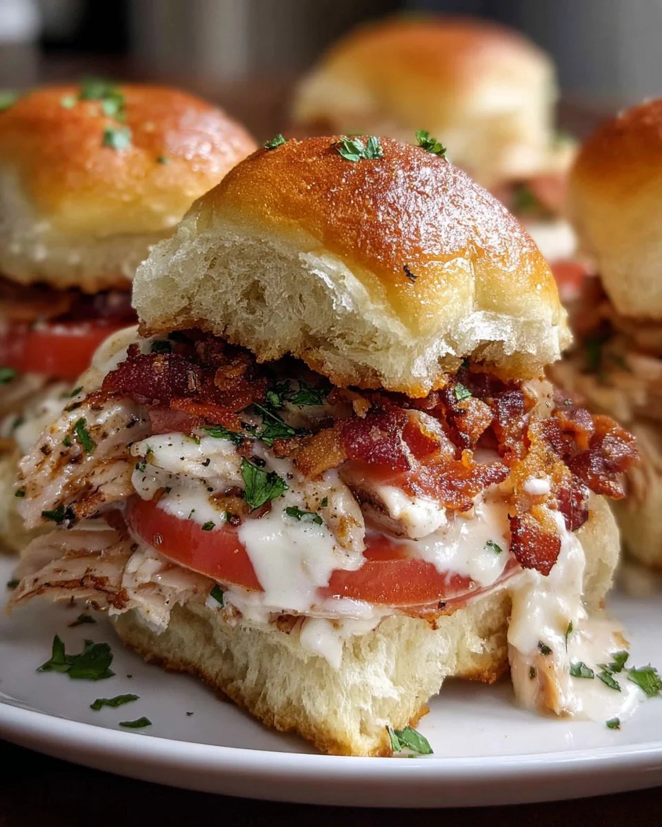 Kentucky Hot Brown Sliders