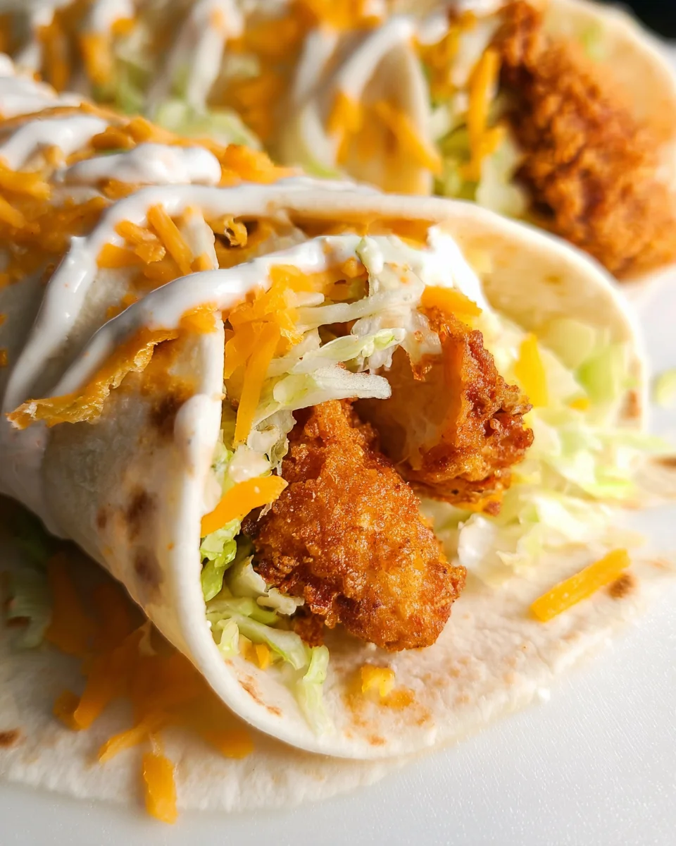 McDonald's Crispy Chicken Ranch Snack Wrap (Copycat!)