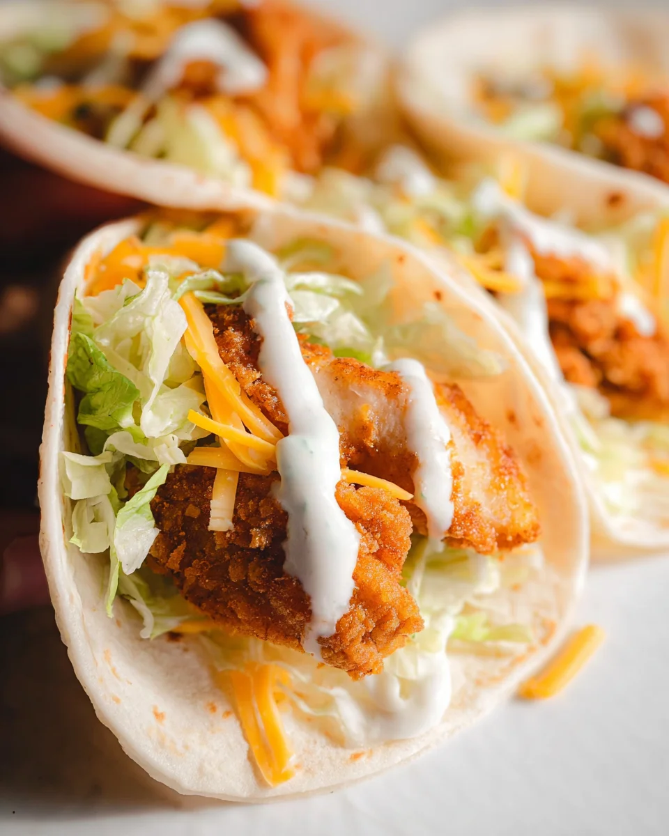 McDonalds Crispy Chicken Ranch Snack Wrap Copycat 2