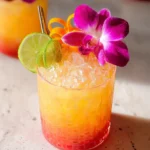 Pineapple Mango Rum Punch Recipe That is Almost too Pretty to Drink
