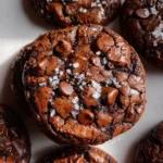 Salted Brownie Cookies