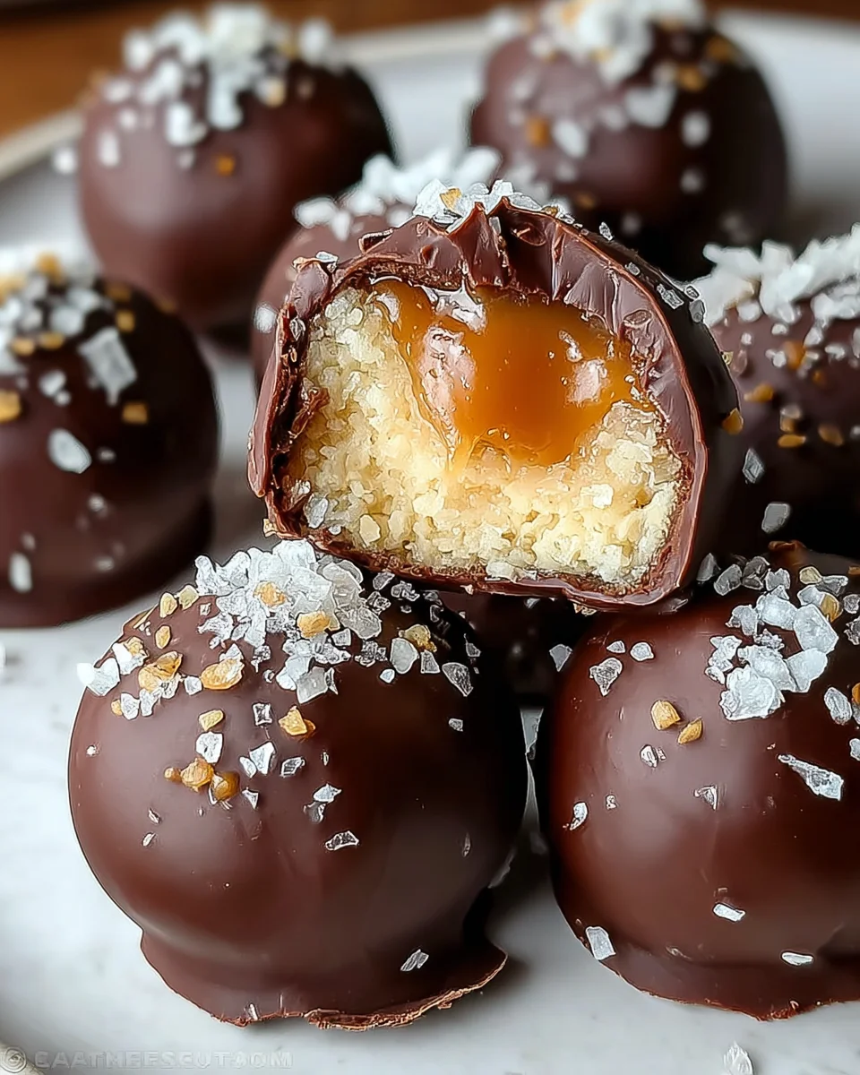 Salted Caramel Truffles