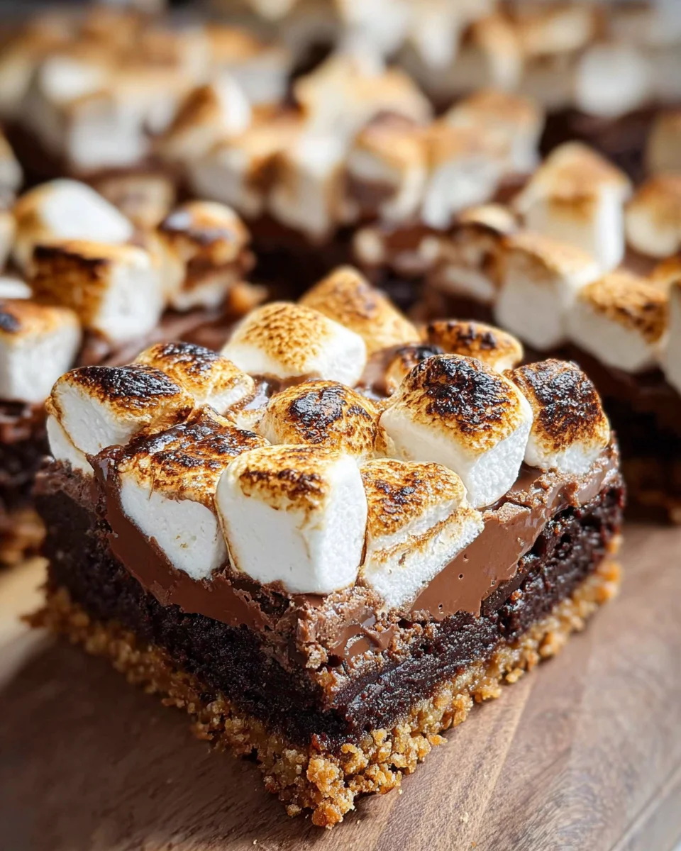 Smores Brownies Recipe 2