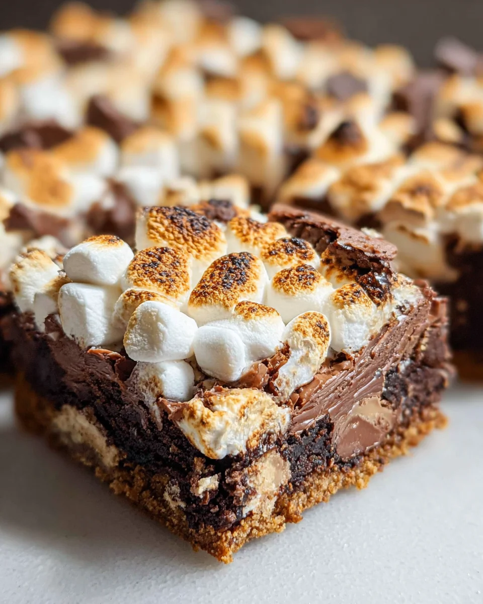 Smores Brownies Recipe 3