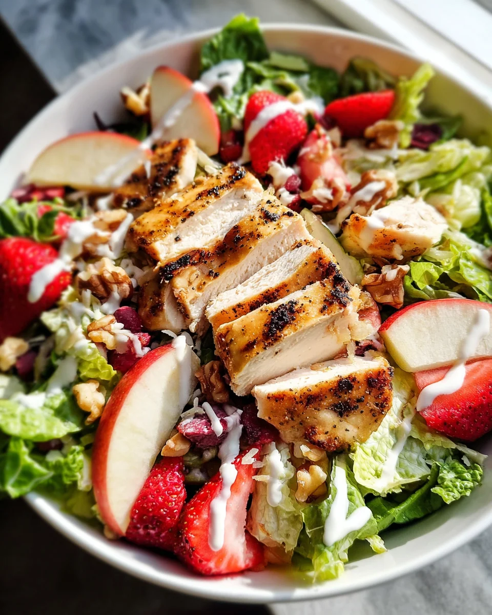 The Best Strawberry Chicken Salad