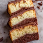 Three Layer Pound Cake