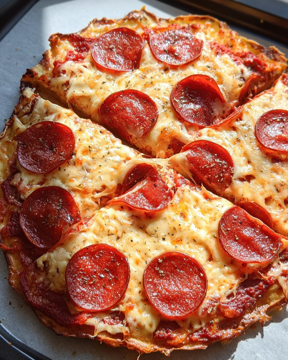 Viral Cottage Cheese Flatbread Pizza