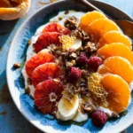 Winter Citrus Ricotta Breakfast Bowl with Honeycomb